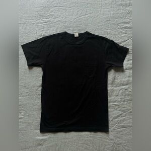 3sixteen Black Short Sleeve Pocket Tee